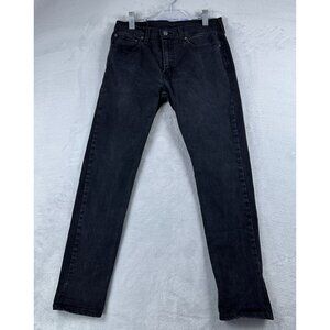 Levi Strauss & Co. 512 Skinny Jeans Womens Size W32X32L High Rise Black